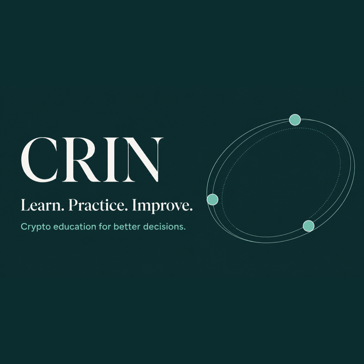تصویر محصول CRIN؛ آموزش و تمرین رمزارز برای تصمیم‌گیری بهتر